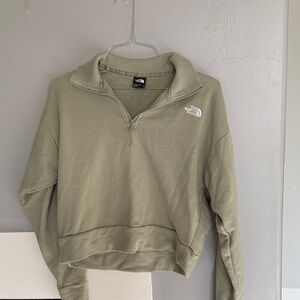 The North Face Women's Sage Green Cowl Neck Sweater